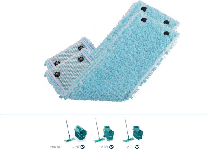 Actual product image Leifheit Housse CLEAN TWIST XL / Combi XL super soft 2 pièces (2 pcs.)