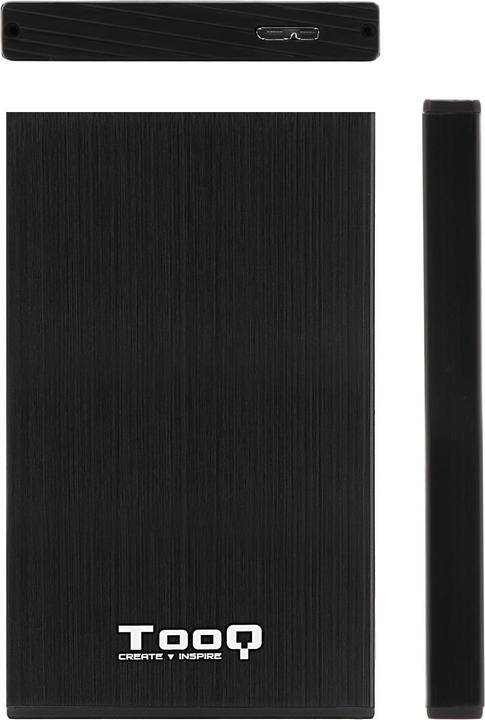Immagine prodotto Tooq Technology TQE-2527B Contenitore per unità di archiviazione Contenitore per HDD nero da 2,5 pollici (2.5")