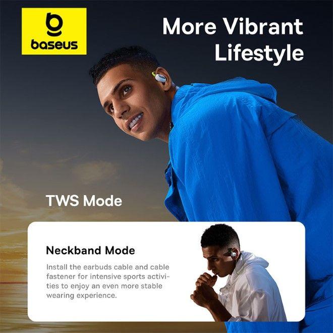 Image du produit Baseus Eli Sport 1 (pas de réduction du bruit, 7.50 h, Sans fil)