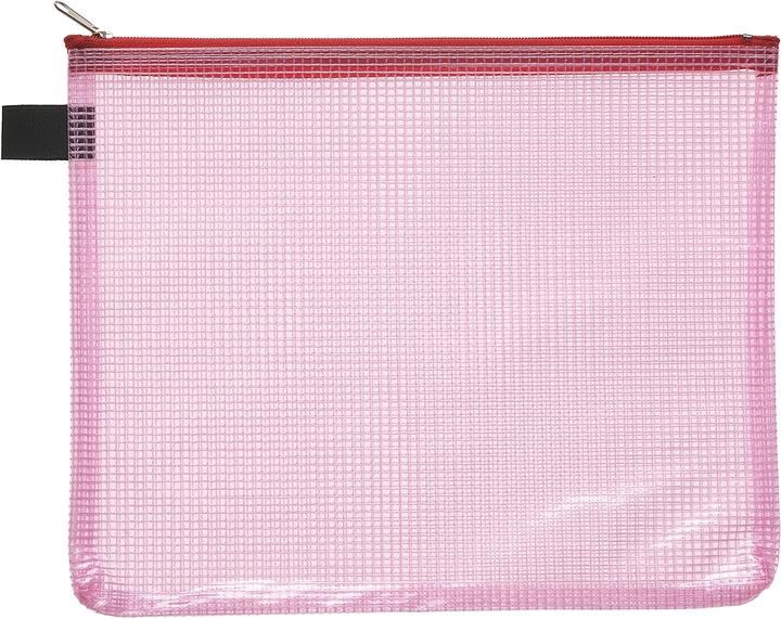 Foldersys 10 pochettes zippées A5 rouges 0,15 mm (A5, 1 x)