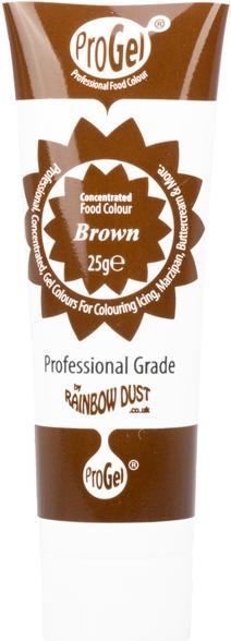 Actual product image Renshaw ProGel gel color brown