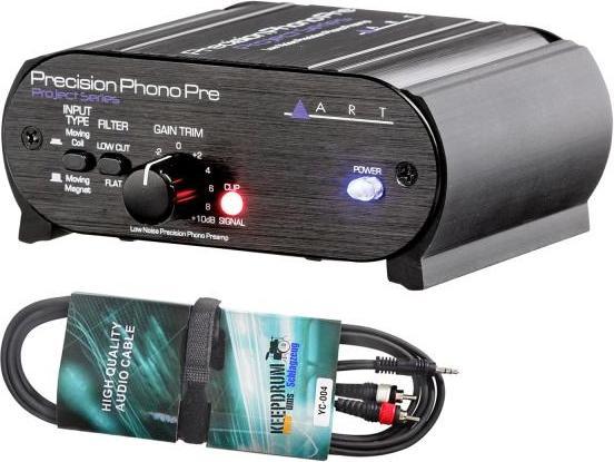 ART Audio ART Precision Phono Preamplifier with Audio Cable