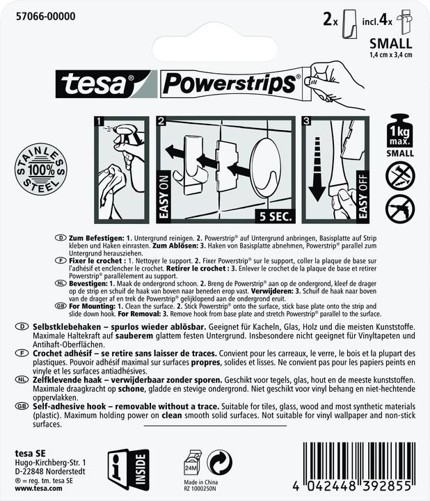 Productafbeelding tesa Haak Klein