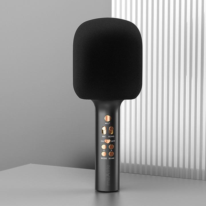 Produktbild Maxlife Bluetooth-Mikrofon mit Lautsprecher MXBM-600 schwarz