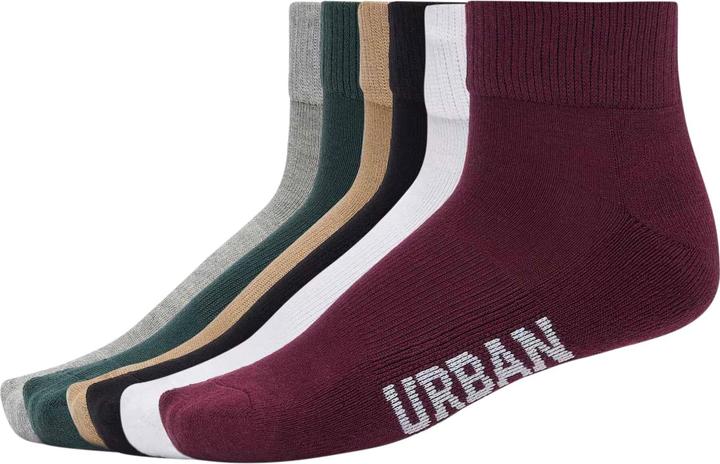 Produktbild Urban Classics High Sneaker Socks 6-Pack (6er Pack, 35 - 38)