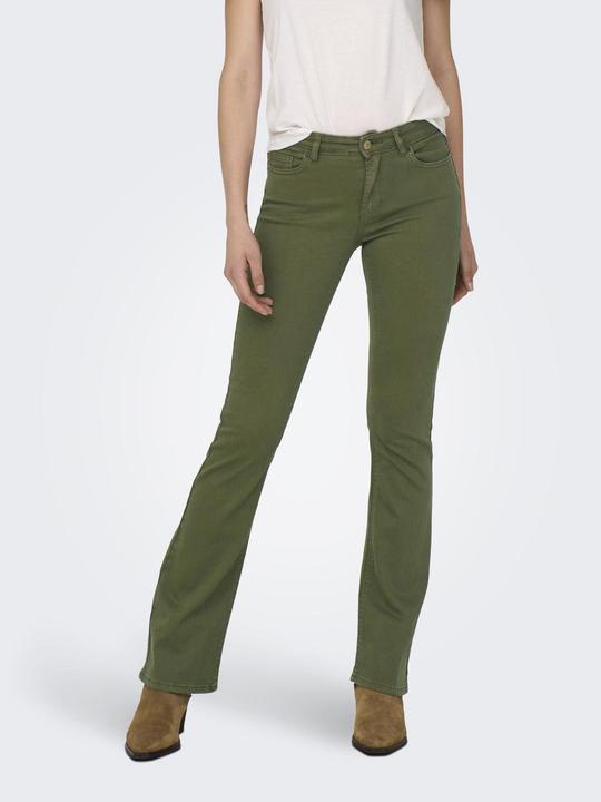 Image du produit Only Pantalon évasé Taille moyenne Pantalon à coupe large (S)