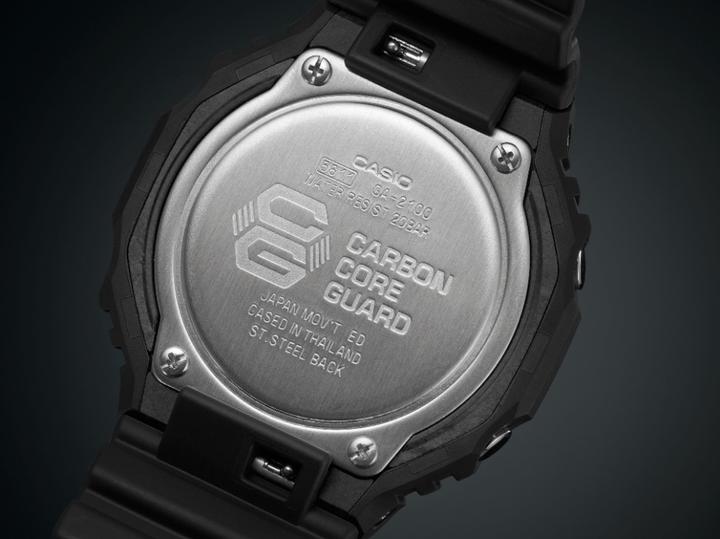 Actual product image G-Shock GA-2100-1A1ER (Chronograph, 45 mm)