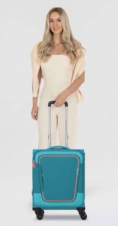 Immagine prodotto American Tourister Valigia e trolley Pulsonic Spinner 55 EXP (35 l, Bagaglio a mano (fino a 50 litri))