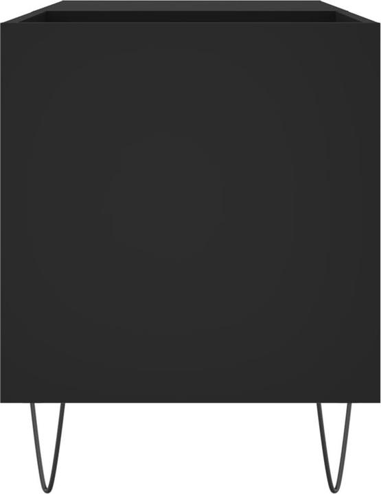 Produktbild VidaXL Plattenschrank Schwarz 85x38x48 cm Holzwerkstoff, Farbe