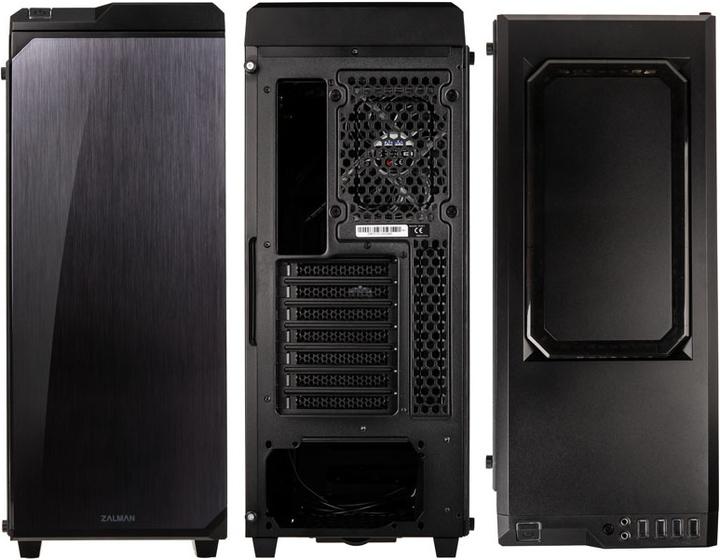 Actual product image King Mod Zalman Z9 Neo Plus Midi Tower, black - insulated (ATX)