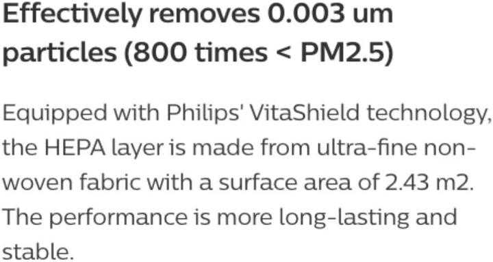 Actual product image Philips FY3430/30 (1 x)