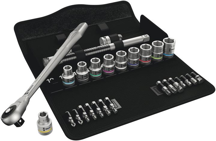 Wera 8100 SC 7 Zyklop Metal Ratchet Set (19 mm, 12 mm, 14 mm, 16 mm, 10 mm, 18 mm, 17 mm, 11 mm, 15 mm, 13 mm)
