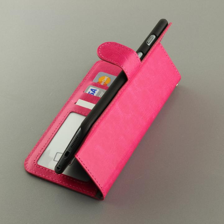Produktbild PhoneLook Hülle Premium Flip Dunkelrosa (Apple iPhone 7 Plus)