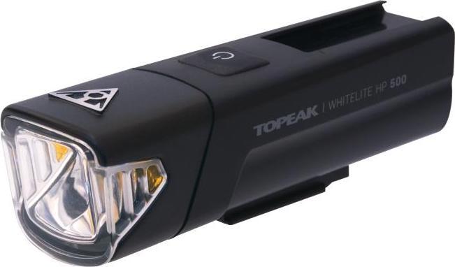 Topeak Whitelite HP500 lighting, 500 lm 3.7 V Li-Ion battery, Micro USB charging port (500 lm)
