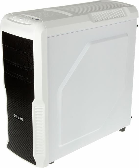 Actual product image King Mod Zalman Z3-Plus Midi Tower, white - insulated (ATX)