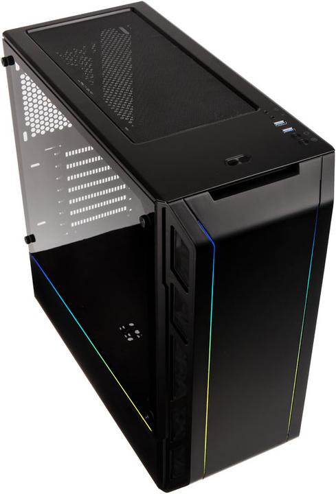 Actual product image King Mod PHANTEKS Eclipse P350X Midi Tower, TG, RGB, black - insulated (ATX, mATX, Mini-ITX, E-ATX)