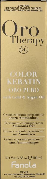 Produktbild Fanola Color Keratin Oro Puro 4/14 Cacao 100ml (4.14)