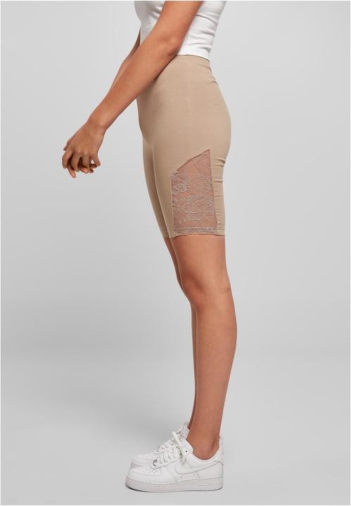 Image du produit Urban Classics Ladies High Waist Lace Inset Cycle Shorts - 16956 (L)