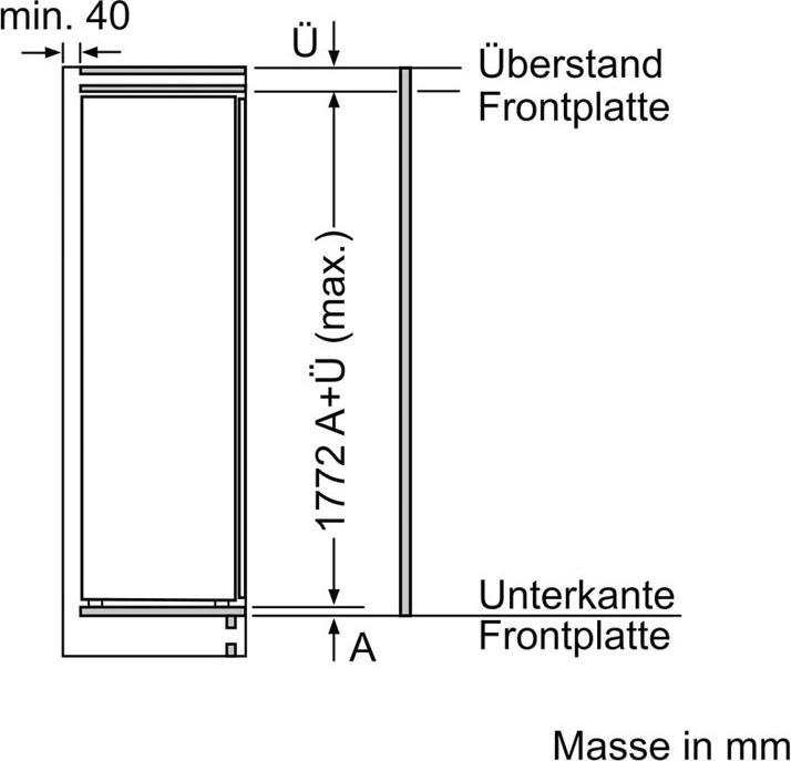 Produktbild Bosch Hausgeräte KIR81VFE0 (310 l)