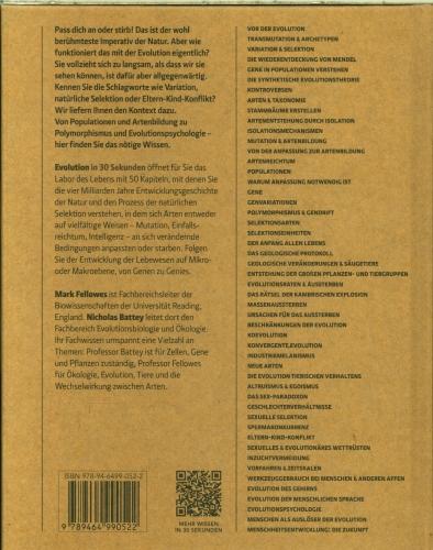 Nährwerte und Zutaten Librero Die Evolution in 30 Sekunden (Deutsch)