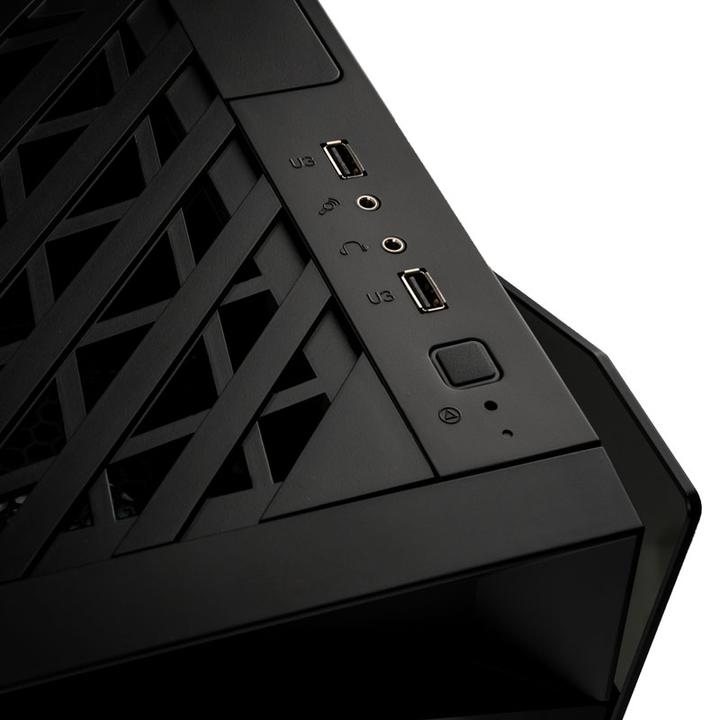 Actual product image Silverstone SST-LD03B Lucid (Mini-ITX)