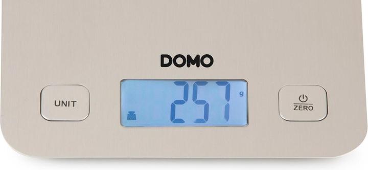 Immagine prodotto Domo DO9239W. Tipo: Bilancia elettronica da cucina, Capacità massima di peso: 5 kg, Precisione: 1 g.