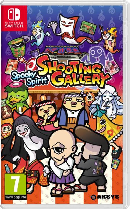 Produktbild Aksys Game Spooky Spirit Shooting Gallery SWITCH UK multi (Switch Lite, Switch OLED, Switch, EN)