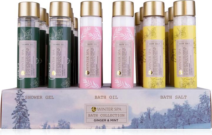 Actual product image Accentra WINTER SPA - Bath set (480 ml, Bath oil, Bath salts)