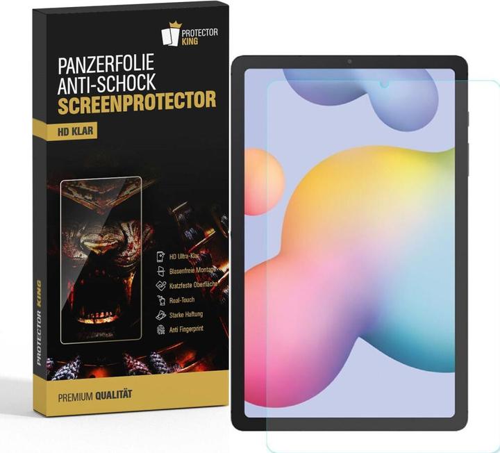 Produktbild Protectorking 3x Panzerfolie Anti-Shock HD Klar (3 Stück, Galaxy Tab S6 Lite)