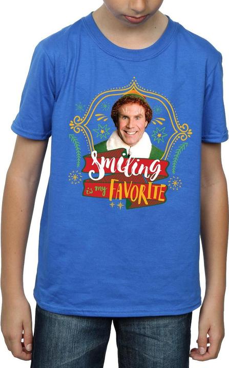 Actual product image Elf Boys Buddy Smiling T-Shirt (140, 146)