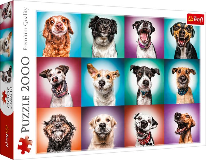 Produktbild Trefl Puzzle Lustige Hunde Portr„ts 2000 Teile (2000 Teile)