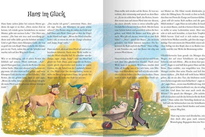 Actual product image Es war einmal – Die schönsten Märchen der Brüder Grimm (German, Jacob Grimm, Seobhan Hope, Rolf Toman, 2023)