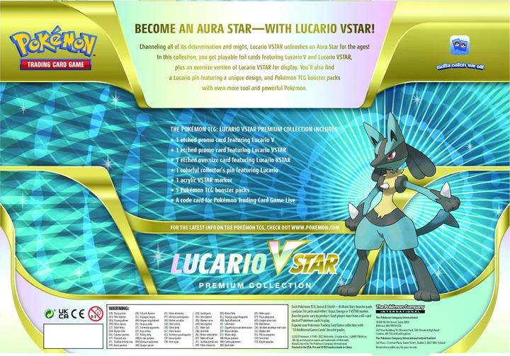 Produktbild Pokémon Lucario VStar Premium Collection (Englisch)