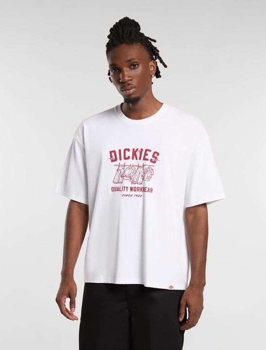 Produktbild Dickies Laundry Boxy Ss Tee White (S)
