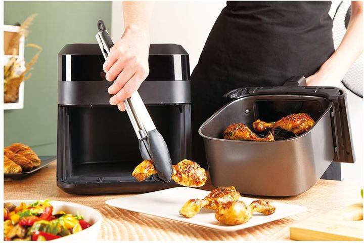 Produktbild BerlingerHaus BH9446 Air fryer, 6,3L, visible window Black Rose CollectionMona