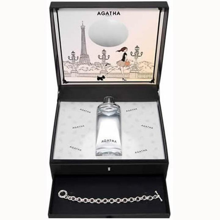 Actual product image Agatha Paris Agatha Un Matin A Paris Eau De Toilette Spray 100ml Set of 2 2017 (Eau de toilette, 100 ml)
