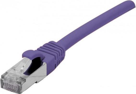 Immagine prodotto Exertis Connect Cavo patch CAT. 6A, F/UTP, PoE, LSZH, viola, 25,0 m Cavo patch schermato con protezione del (CAT6, 25 m)