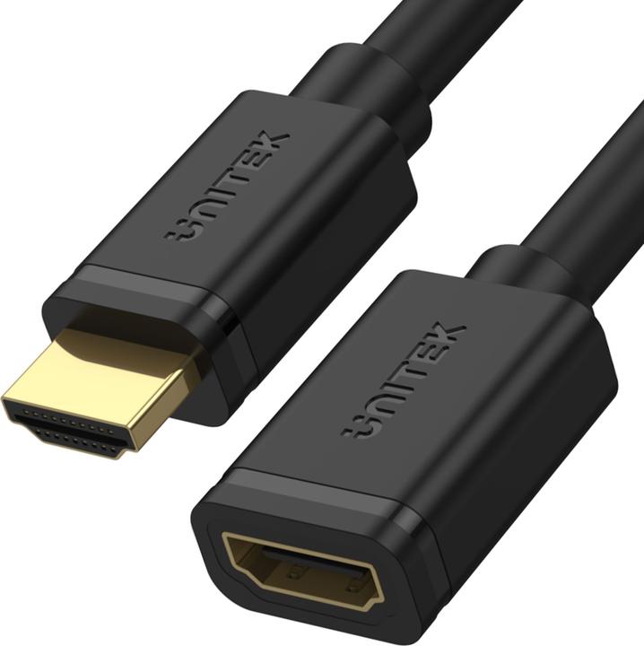 Actual product image Unitek Y-C166K Cable HDMI 4K 60Hz High Speed (3 m, HDMI)
