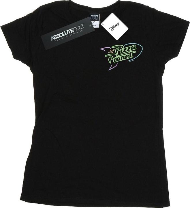 Produktbild Disney Toy Story Neon Pizza Planet Breast Print TShirt (XL)