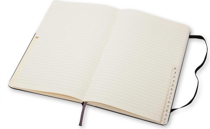 Actual product image Moleskine Address book lined, hard cover (A5, Lined, Hardcover)