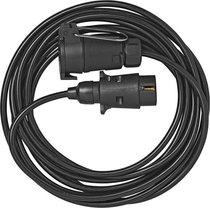 Actual product image ProPlus Extension cable with plug and socket 7-pin