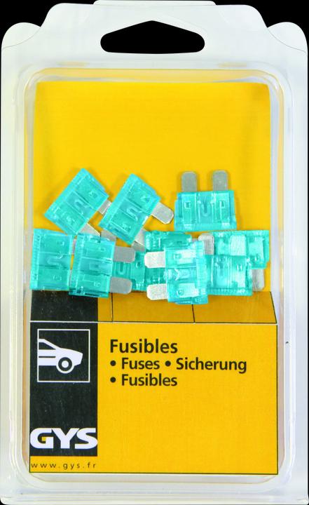 Actual product image GYS Fuses set of 10, 15A (10 pcs.)