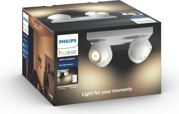 Actual product image Philips Hue Buckram Base (1000 lm, GU10)