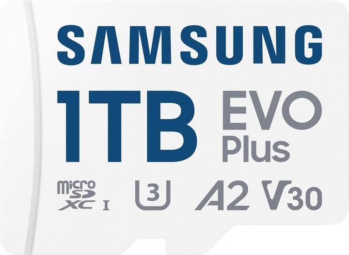 Samsung EVO Plus (1000 GB, microSDXC, U3, UHS-I)