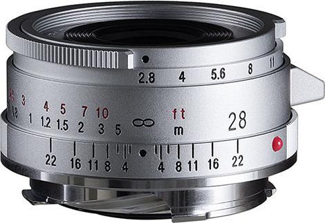 Voigtländer Color-Skopar 28mm/2.8 VM II asph. silber (Leica M, Vollformat)
