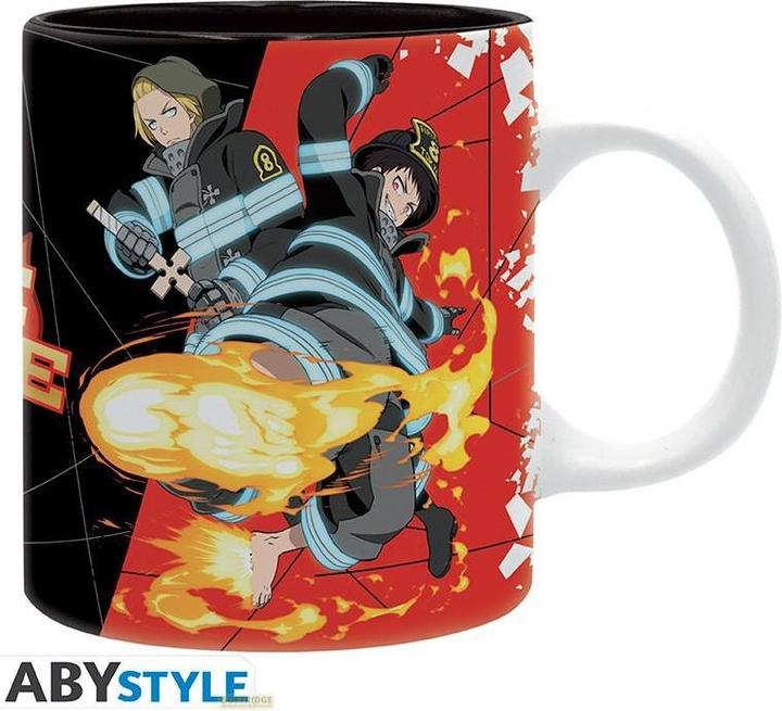 Image du produit ABYstyle Fire Force - Tazza 320ml Subli : Company 7 & 8 (320 ml, 1 x)