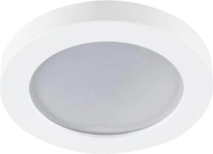 Kanlux Plafoniera FLINI IP44 DSO-W bianca rotonda senza cornice 33123 (G5.3)