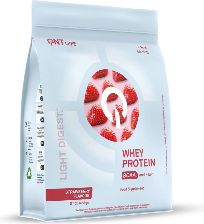 Immagine prodotto QNT Proteine del siero del latte Light Digest 500g (Fragola, 1 pz., 500 g)