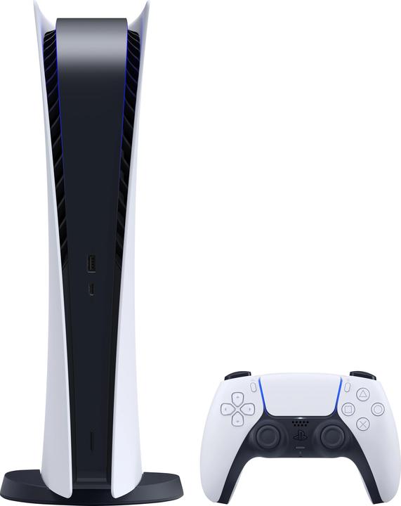 Produktbild Sony PlayStation 5 Digital Edition + God of War Ragnarök Wi-Fi Black, White
