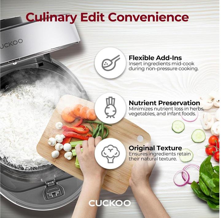 Actual product image Cuckoo Rice cooker CRP-ST01009F